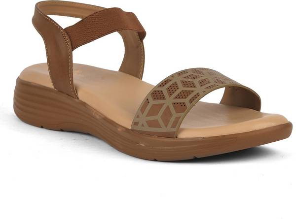 LIBERTY Senorita By Liberty Casual Sandal For Women Women Tan Wedges