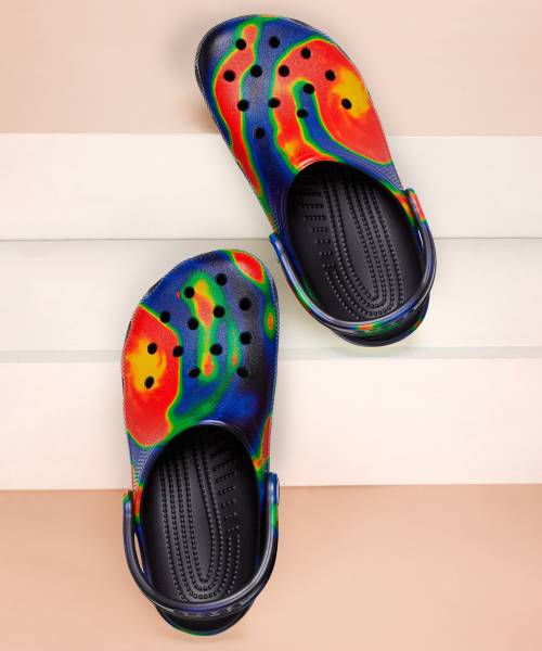 Crocs multicolor clogs outlet