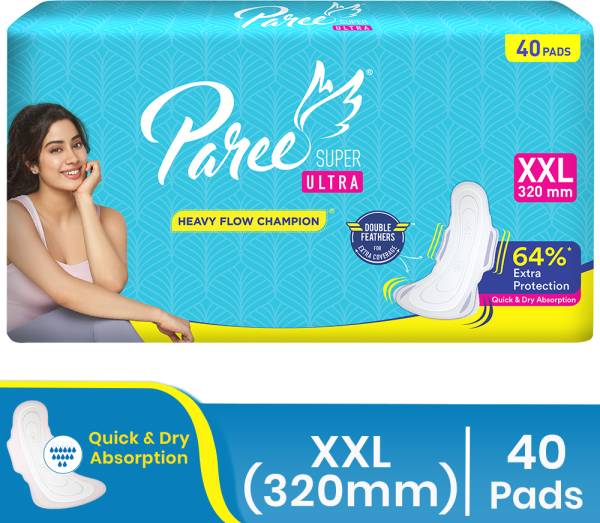 Paree Super Ultra Dry Feel XXL Tri-Fold Sanitary Pad
