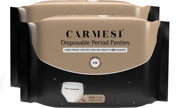 Carmesi Disposable Period Panties | Leak-Proof Protection For Heavy-Flow Nights Sanitary Pad