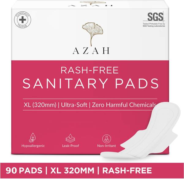 AZAH Rash-Free Clinically Tested XL Sanitary Pad - Price History