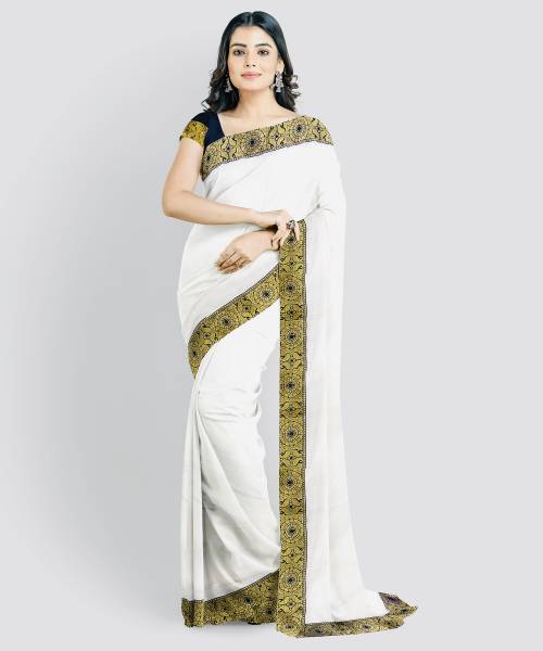 UNIQUE VAULT Self Design Chanderi Pure Cotton Saree