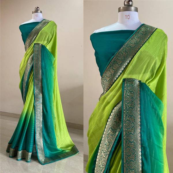BORANA Ombre Bollywood Georgette Saree