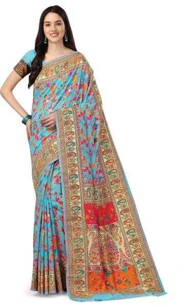 kalhari Woven Bollywood Pure Cotton Saree