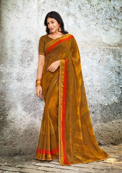 Laxmipati Sarees Printed Bollywood Georgette Saree