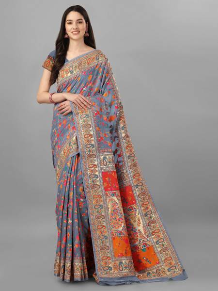 kalhari Woven Bollywood Pure Cotton Saree