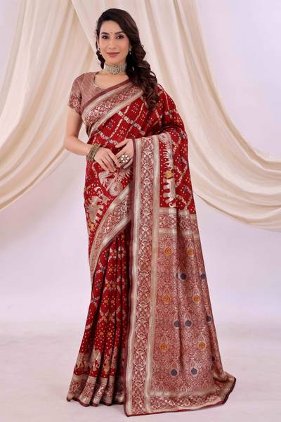Samai Woven Kanjivaram Art Silk Saree