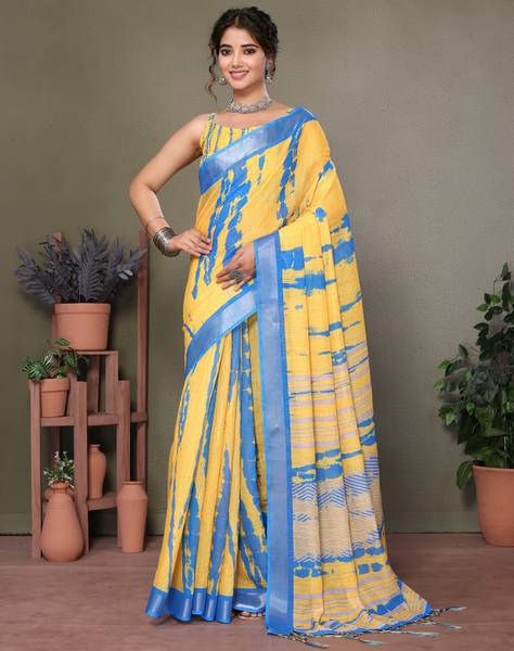 YASHIKA Woven Daily Wear Cotton Silk Saree