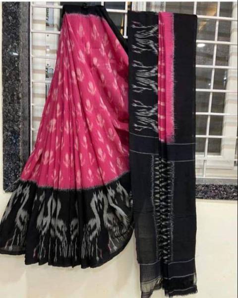 ARSH ENTERPRISE Printed Handloom Pure Cotton Saree