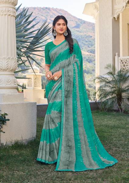 Laxmipati sarees Printed Daily Wear Chiffon Saree