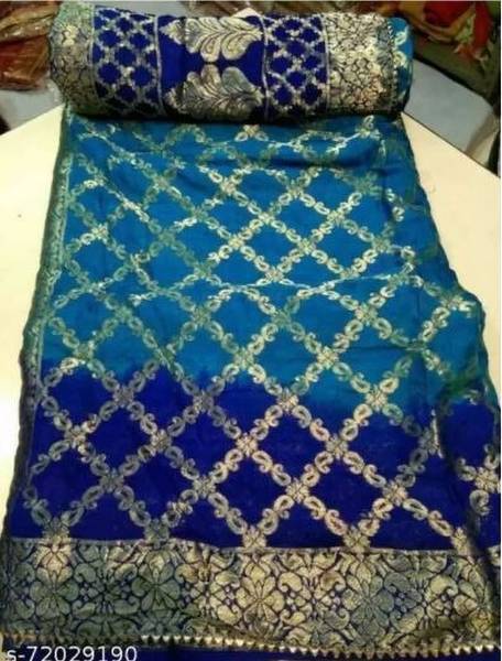 HouseOfCommon Self Design Bandhani Art Silk Saree