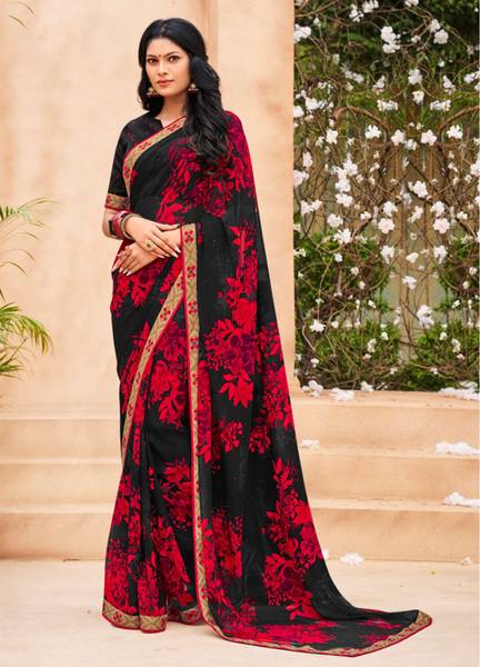 Laxmipati sarees Printed Bollywood Georgette Saree