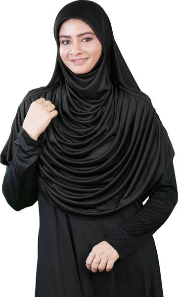 mehar hijab Polyester Solid Abaya