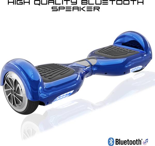 TYGATEC ECO_Bluetooth Music Speaker Hover board with RGB LED Light Electric Drifting Board Self Balance Wheel Matte Blue HoverBoard Scooter