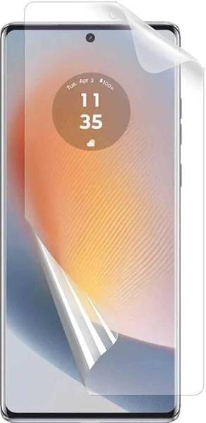 Guardor Edge To Edge Screen Guard for Motorola Edge 50 Fusion 5G Transperent Membrane Screen Guard - Anti-Glare, Anti-Fingerprint, Bubble-Free Install...