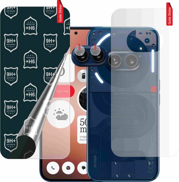skrechtech Edge To Edge Screen Guard for Nothing Phone (2a) 5G, Phone