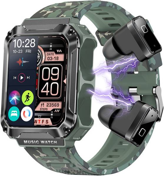 2 in 1 waterproof smart watch sales