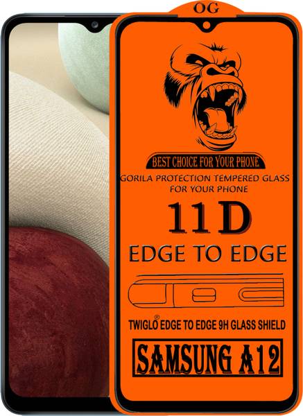 TWIGLO Edge To Edge Tempered Glass for SAMSUNG A12