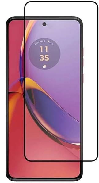 INFINITYWORLD Edge To Edge Tempered Glass for Motorola G84 5G, Motorola G84