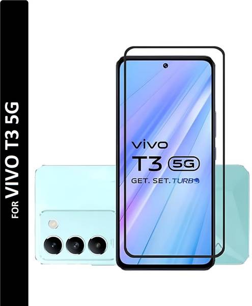 KWINE CASE Edge To Edge Tempered Glass for vivo T3 5G