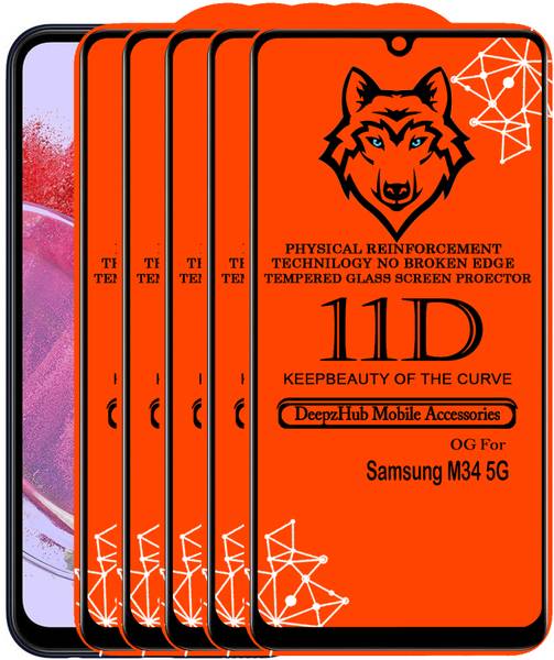 CRodible Edge To Edge Tempered Glass for Samsung Galaxy M34 5G