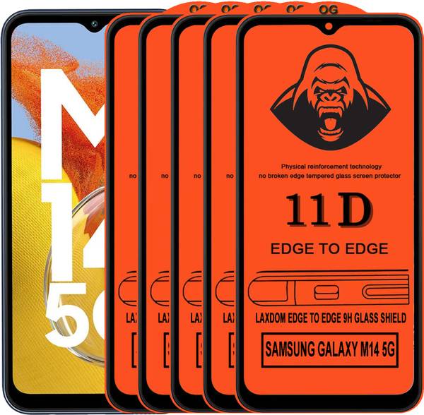 Laxdom Edge To Edge Tempered Glass for SAMSUNG GALAXY M14 5G