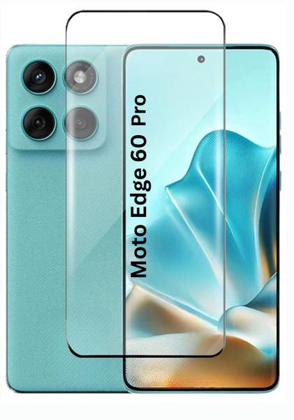 Fablue Edge To Edge Tempered Glass for Motorola Edge 60 Pro 5G, Moto Edge 60 Pro 5G