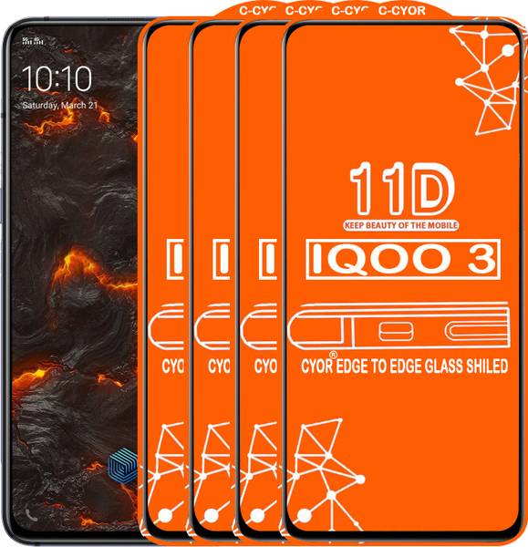 CYOR Edge To Edge Tempered Glass for IQOO 3