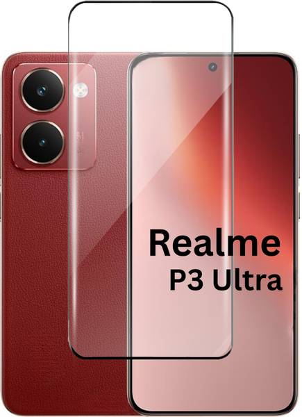 Fablue Edge To Edge Tempered Glass for RealMe P3 Ultra 5G