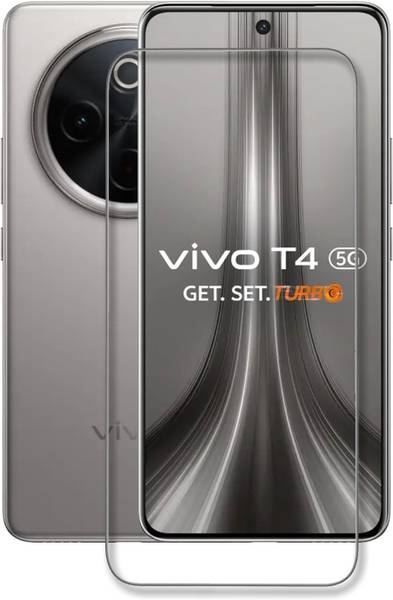 INFINITYWORLD Edge To Edge Tempered Glass for Vivo T4 5G