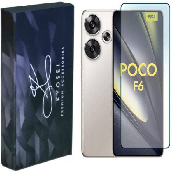 kyosei Edge To Edge Tempered Glass for poco f6 5g, Poco F6 5G, poco f6