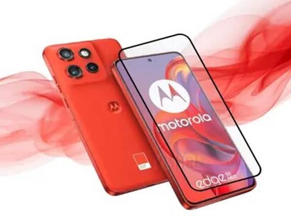MobiWay Edge To Edge Tempered Glass for Motorola Edge 50 Neo 5G Tempered Glass Screen Protector