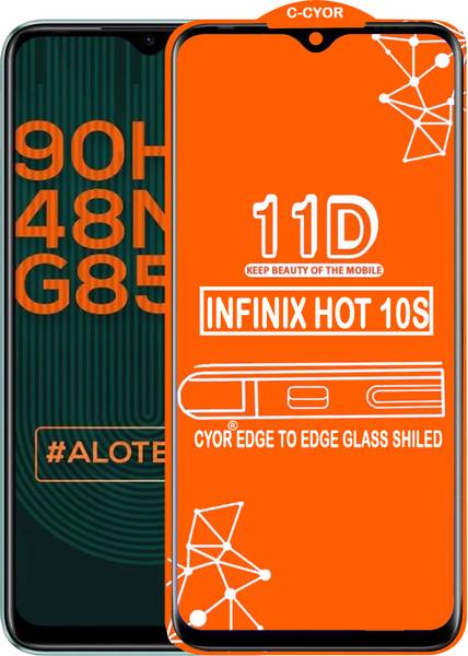 CYOR Edge To Edge Tempered Glass for INFINIX HOT 10S