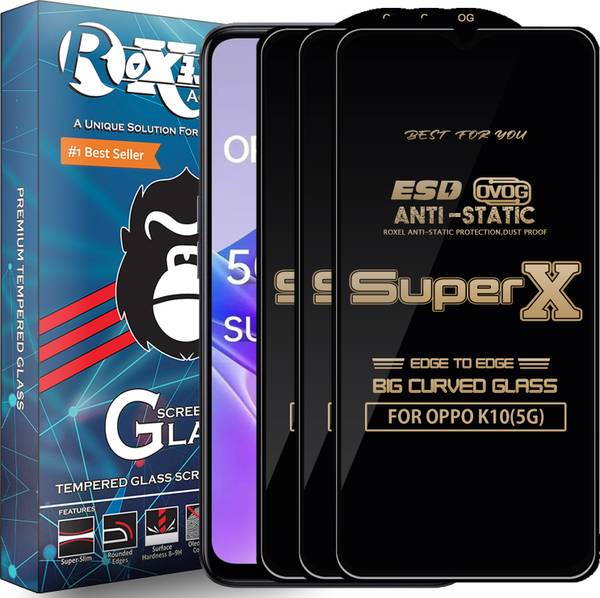 Roxel Edge To Edge Tempered Glass for OPPO K10(5G)
