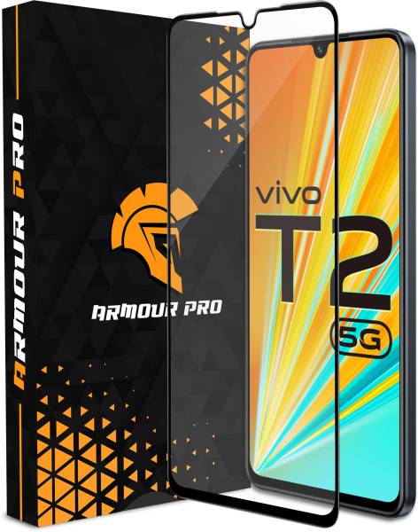 ArmourPro Edge To Edge Tempered Glass for Vivo T2 5G, Vivo T2, Vivo Y100 5G, iQOO Z7 5G, iQOO Z7s 5G