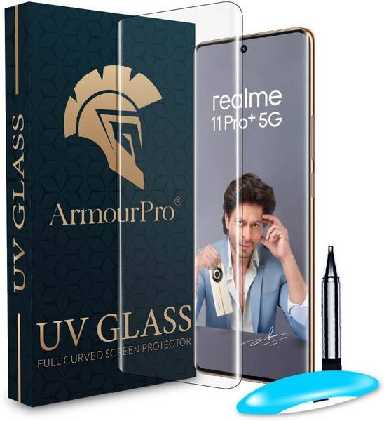 ArmourPro Edge To Edge Tempered Glass for Realme 11 Pro Plus 5G, Realme 11 Pro Plus, Realme 11 Pro + 5G, Realme 11 Pro +, Realme 11 Pro 5G, Realme 11 ...