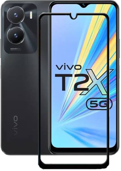 SRT Edge To Edge Tempered Glass for Vivo T2X 5G