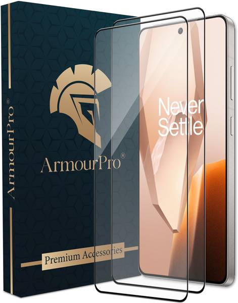 ArmourPro Edge To Edge Tempered Glass for OnePlus 13R 5G, OnePlus 13R, One Plus 13R 5G