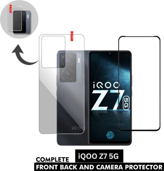 FINCH Front and Back Tempered Glass for IQOO Z7 5G