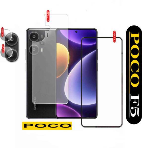 Cinzia Front and Back Tempered Glass for POCO F5