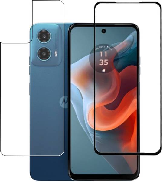 FINCH Front and Back Tempered Glass for MOTOROLA MOTO G34 5G, MOTO G34 5G