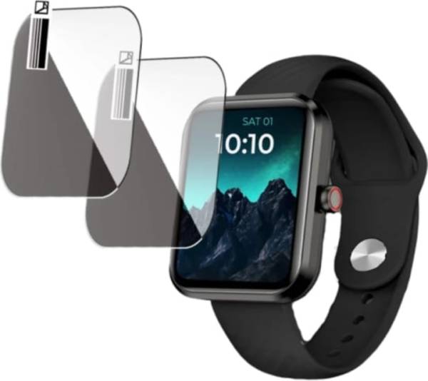 DB Impossible Screen Guard for BEATXP MARV AURA SMART WATCH (PACK OF 2)