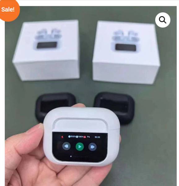 Earbuds THJDG Nano Glass for Airpods With screen display - Copy (7)