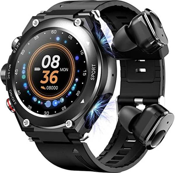 AHWAVEEDA Impossible Screen Guard for 2 in 1 Smart Watch with Earbuds,MP3 ,Call, Fitness Tracker