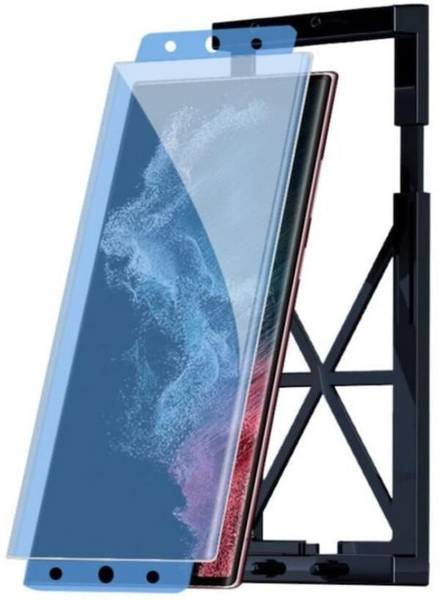 Maxboost Screen Guard for Vivo T3 Pro 5G Ceramic Frame Membrane Screen Protector Guard with Easy Installation Kit