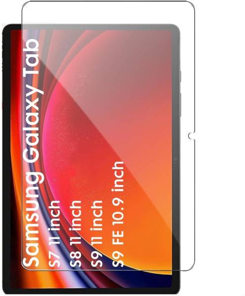 TELTREK Tempered Glass Guard for Samsung Galaxy Tab S9 FE, Galaxy Tab S9 FE (WiFi, SMX510) Galaxy Tab S9 FE 5G ( SMX516B) 10.9 Inch