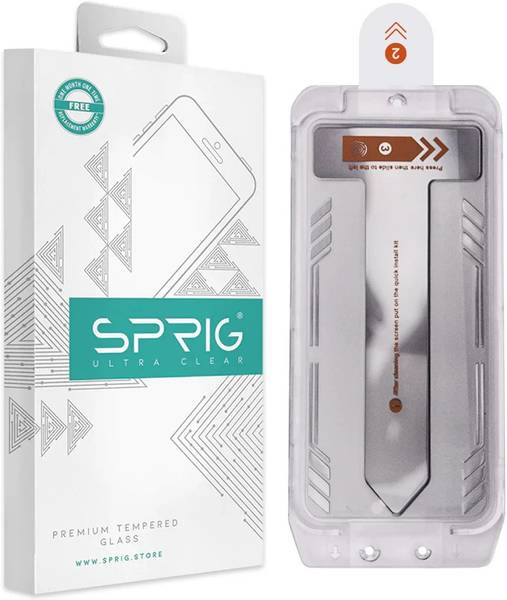 Sprig Tempered Glass Guard for Sprig Tempered Glass Guard for Apple iPhone 15, iPhone 15 (Pack of 1)
