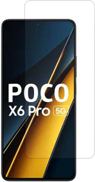 VAlight Tempered Glass Guard for POCO X6 Pro 5G