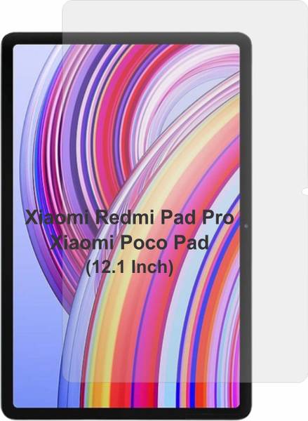 MOBART Tempered Glass Guard for Redmi Pad Pro 5G 2024 / Poco Pad / Poco Pad 5G / Redmi Pad Pro/ Redmi Pad Pro 5G ( 12.1 Inch)