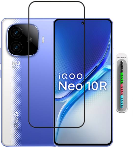 GORILLA PRO PLUS Tempered Glass Guard for IQOO NEO 10R Temper Glass Screen Protector Edge To Edge Screen Guard For IQOO NEO 10R 5G Tempered Glass